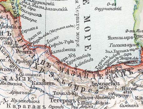The Map of Mazanderan