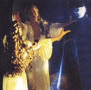 Mirror. John Owen-Jones as Phantom& Celia Graham as Christine