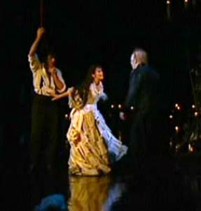 Final scene. MOTN. John Owen-Jones, Katie Knight-Adams and Ramin Carimloo as Raoul